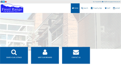 Desktop Screenshot of frontrangecommercial.net